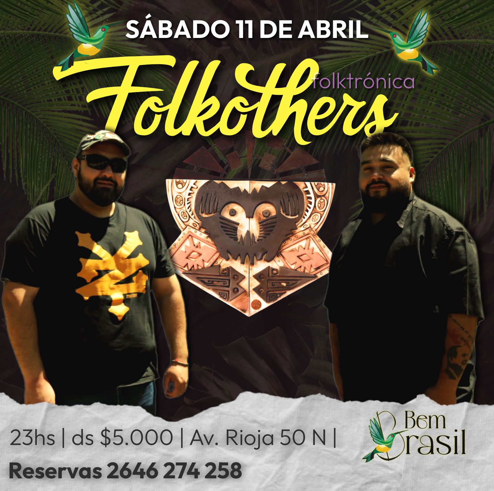 “Folkothers” toca esta noche