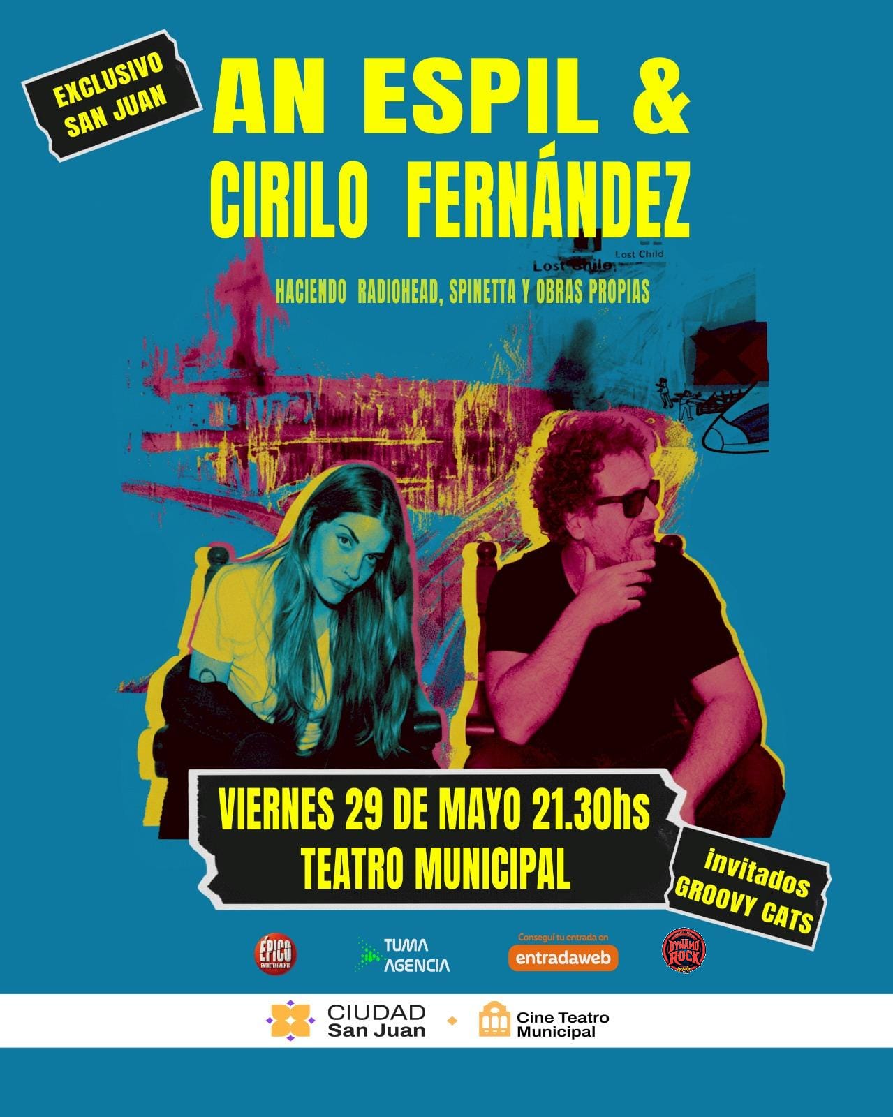 An Espil & Cirilo Fernández llegan a San Juan