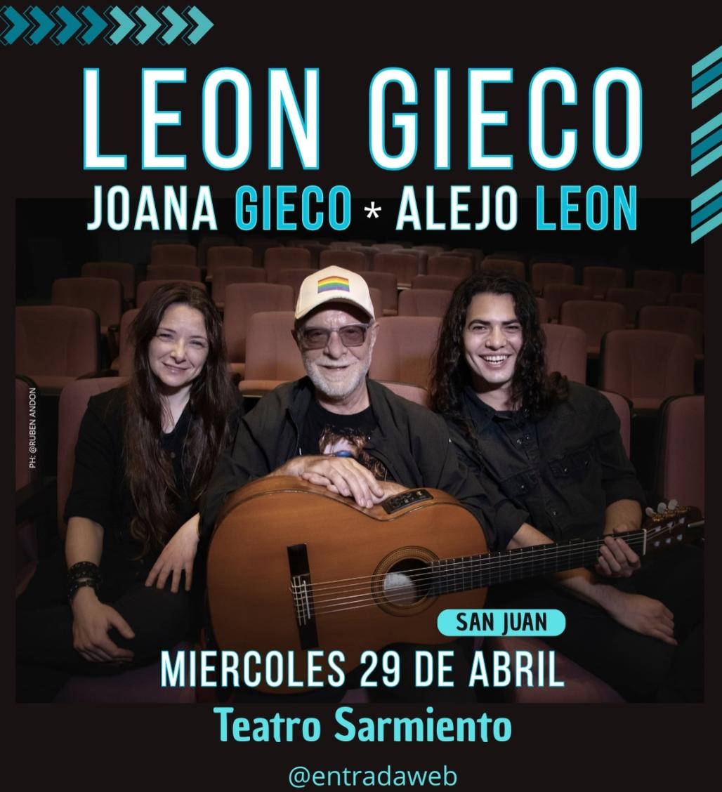 LEON GIECO ~ JOANA GIEGO ~ ALEJO LEON en SAN JUAN