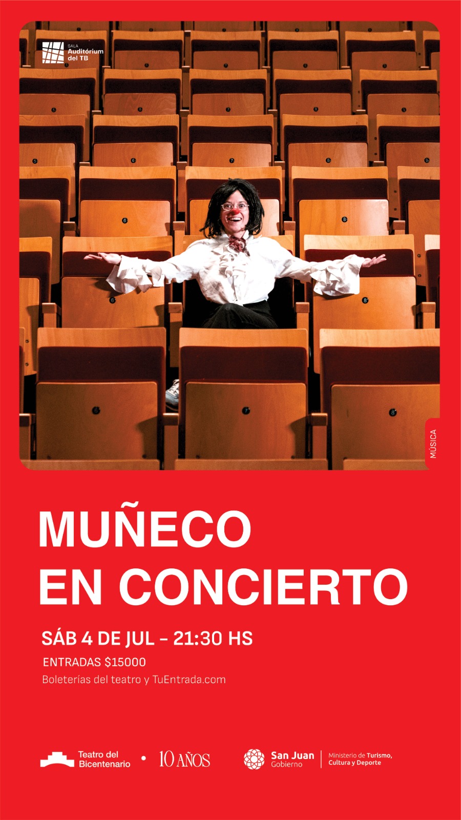 MUÑECO EN CONCIERTO [Música – Clown]