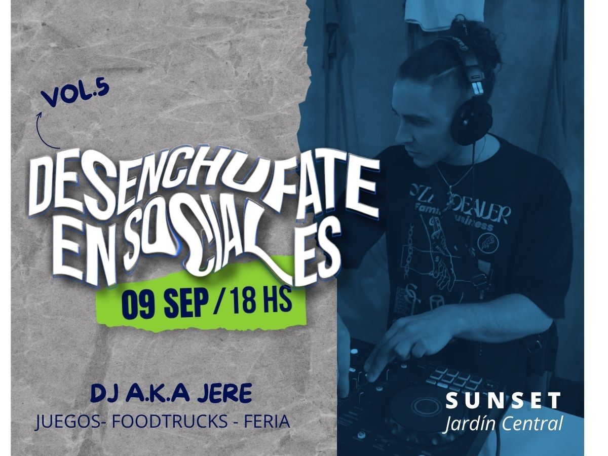 Música y juegos: Se viene un nuevo “Desenchufate” en Sociales